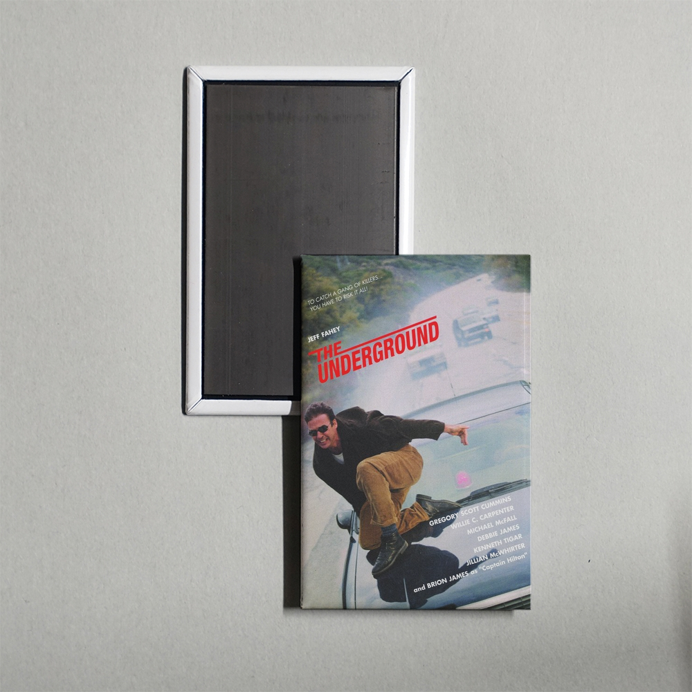The Underground Mini Movie Fridge Magnet