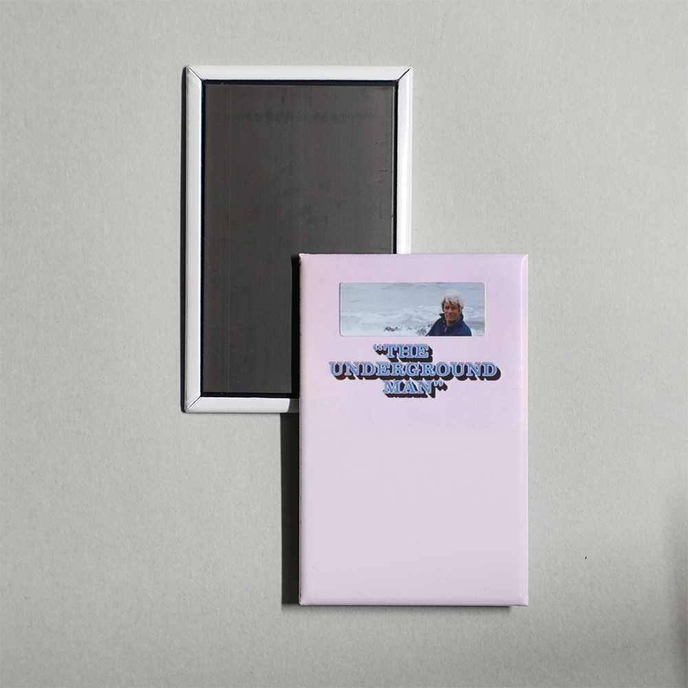 The Underground Man Mini Movie Fridge Magnet