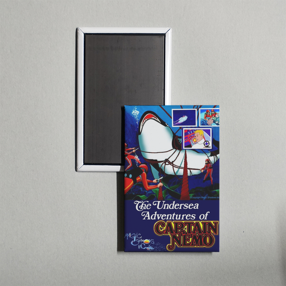 The Undersea Adventures of Captain Nemo TV Show Fridge Magnet