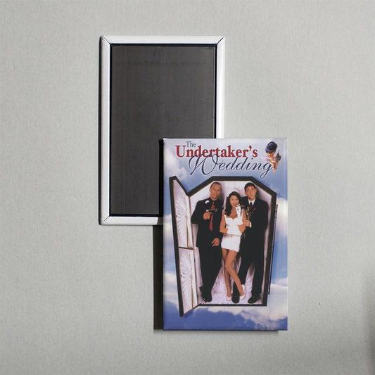 The Undertaker's Wedding Mini Movie Fridge Magnet