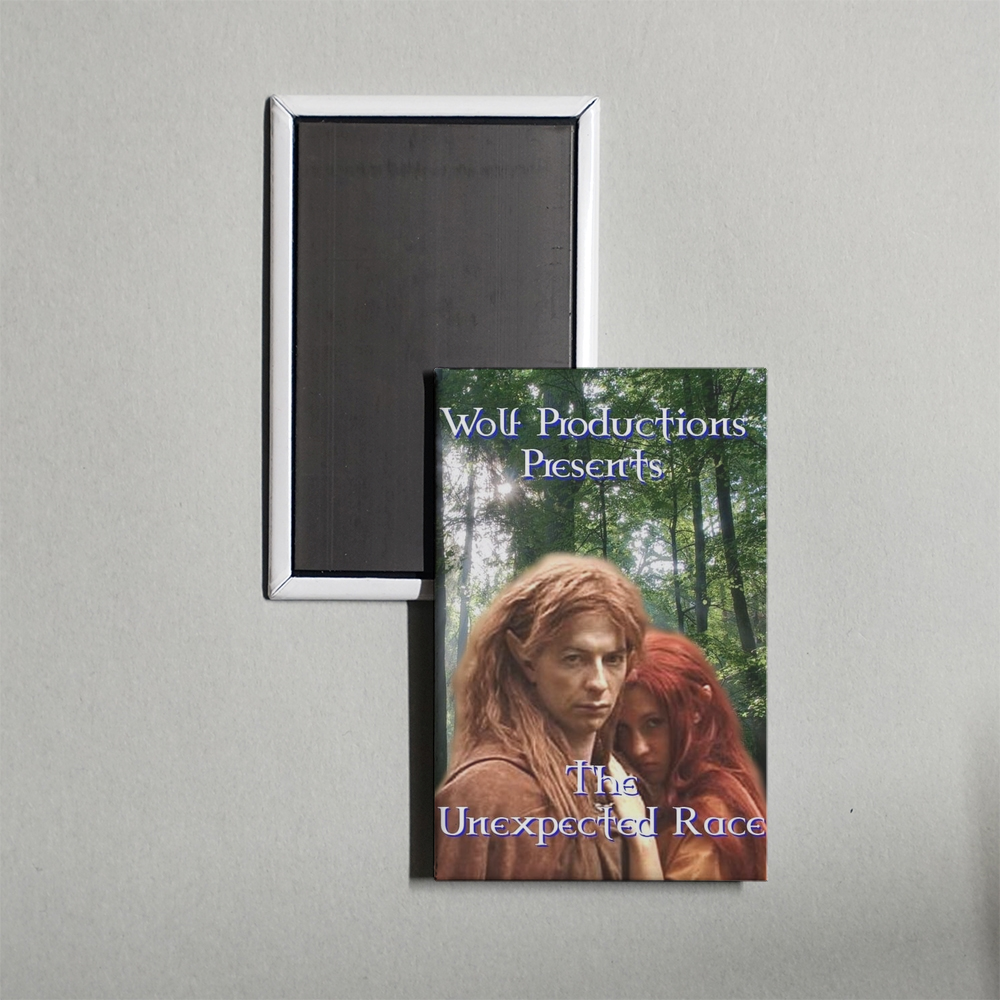 The Unexpected Race Mini Movie Fridge Magnet