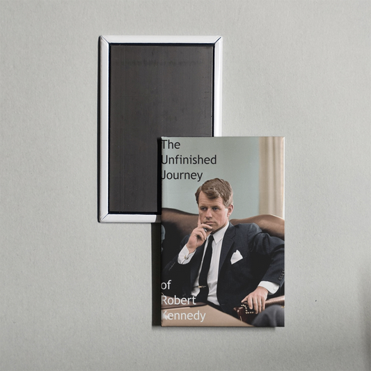 The Unfinished Journey of Robert Kennedy Mini Movie Fridge Magnet