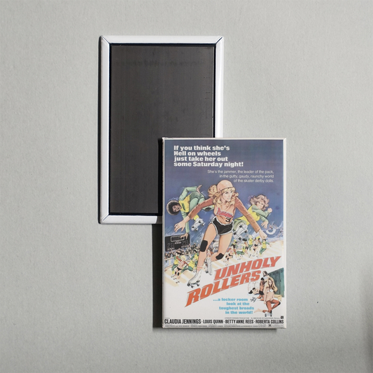 The Unholy Rollers Mini Movie Fridge Magnet