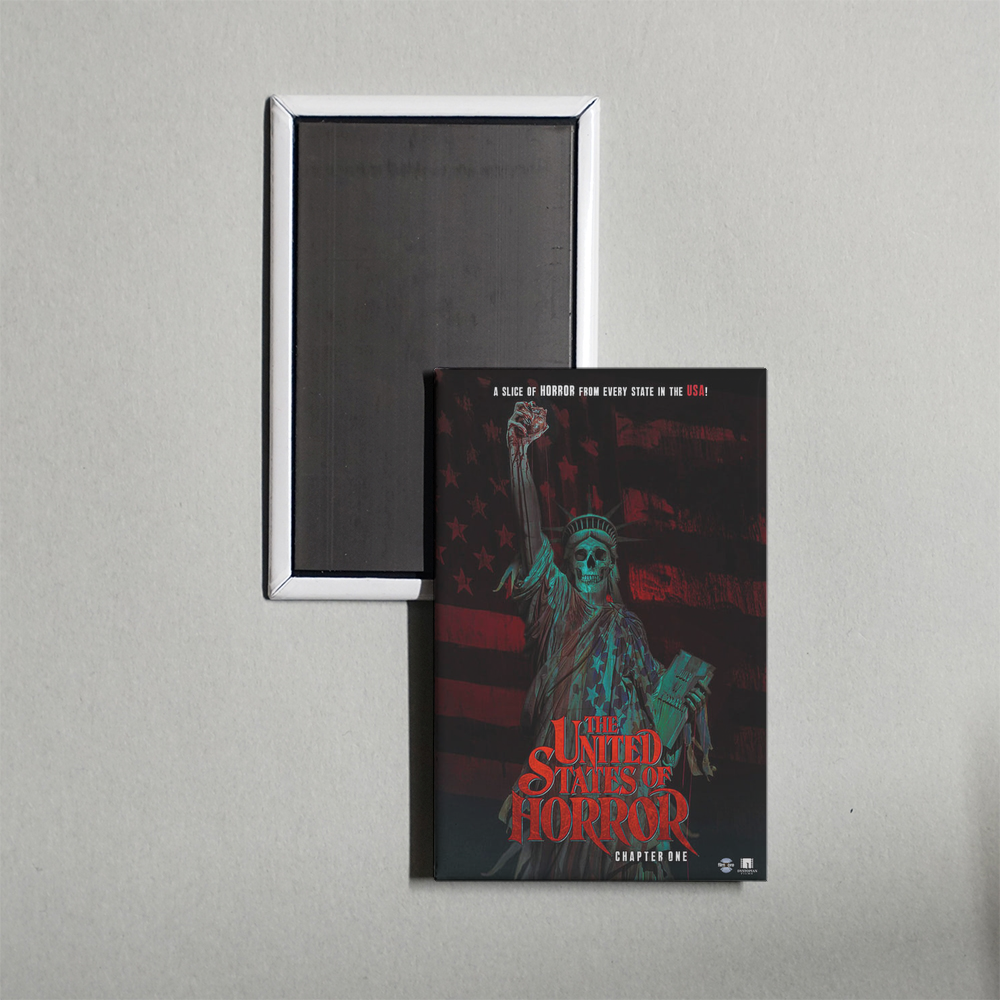 The United States of Horror Chapter 1 Mini Movie Fridge Magnet