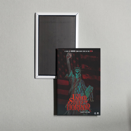 The United States of Horror Chapter 1 Mini Movie Fridge Magnet