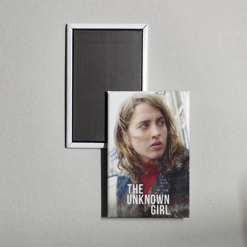 The Unknown Girl Mini Movie Fridge Magnet