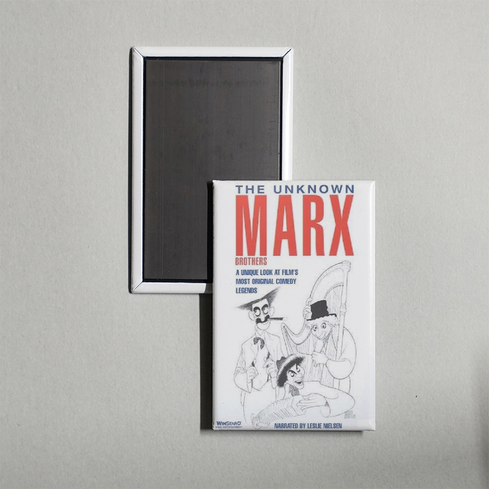 The Unknown Marx Brothers Mini Movie Fridge Magnet