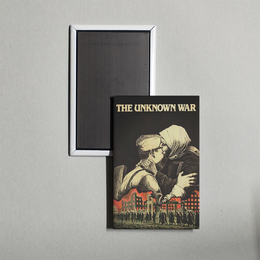 The Unknown War TV Show Fridge Magnet
