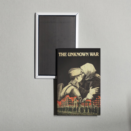 The Unknown War TV Show Fridge Magnet