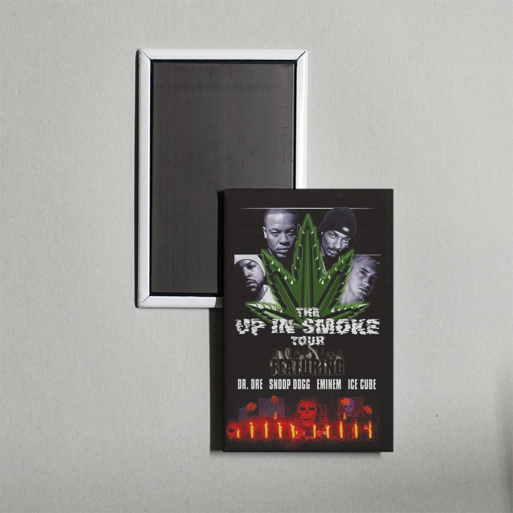 The Up in Smoke Tour Mini Movie Fridge Magnet