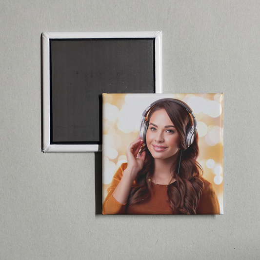 The Urban Ambience - Melodic Flow Gentle Harmonies Unfold Album Cover Fridge Magnet