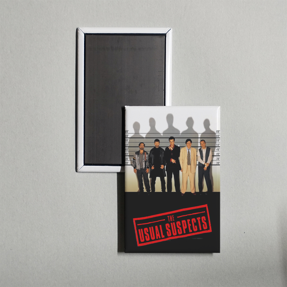 The Usual Suspects Mini Movie Fridge Magnet