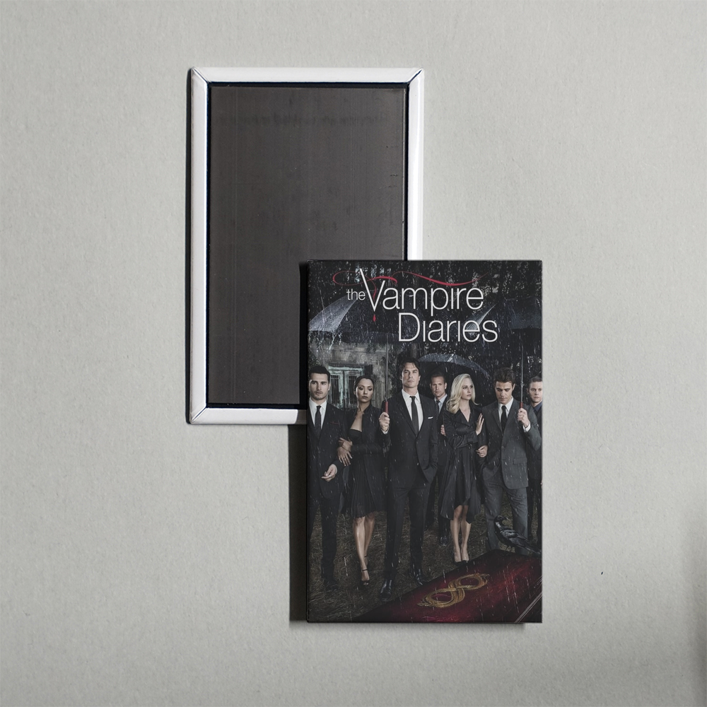 The Vampire Diaries TV Show Fridge Magnet