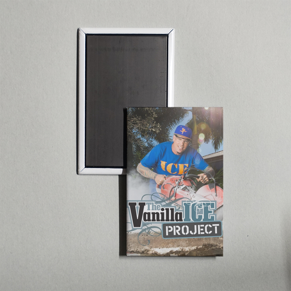 The Vanilla Ice Project TV Show Fridge Magnet