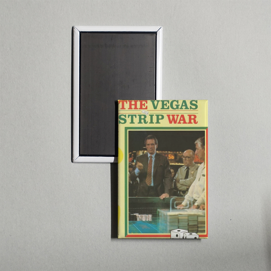 The Vegas Strip War Mini Movie Fridge Magnet