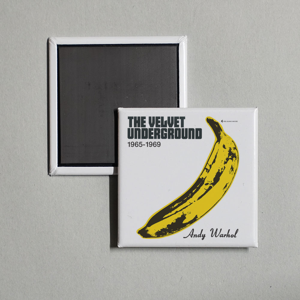 The Velvet Underground - Peel Slowly And See 1965-1969 Album Cover Fridge Magnet