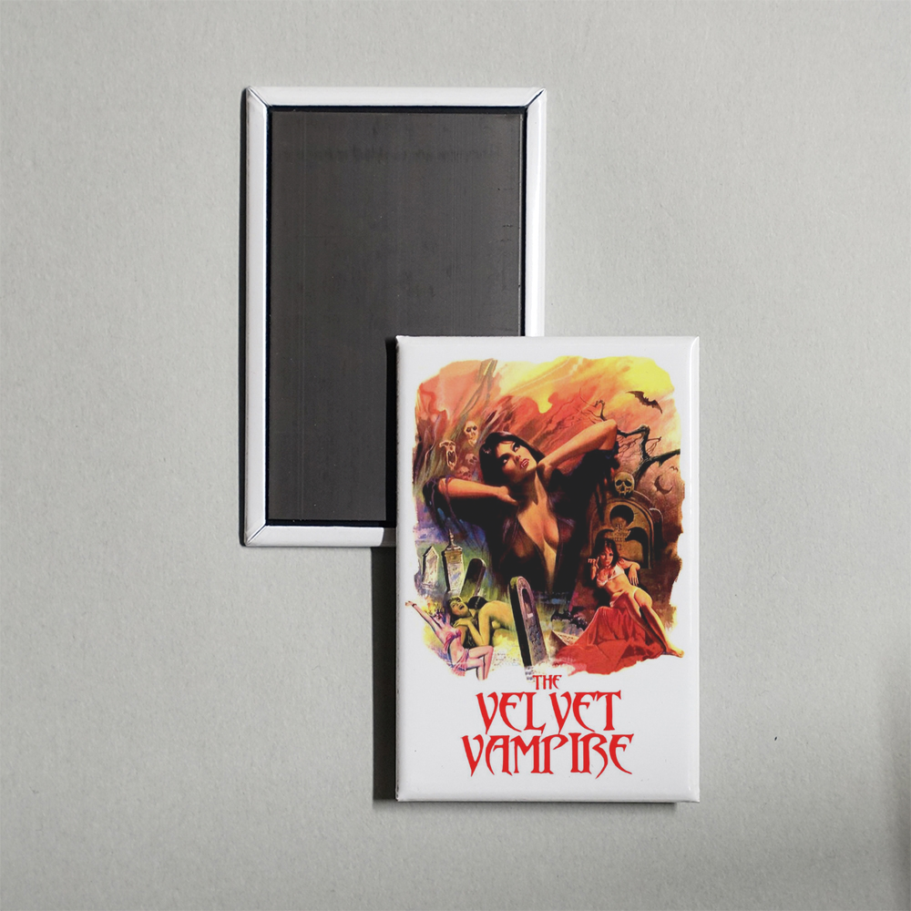 The Velvet Vampire Mini Movie Fridge Magnet