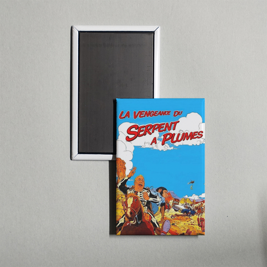The Vengeance of the Winged Serpent Mini Movie Fridge Magnet