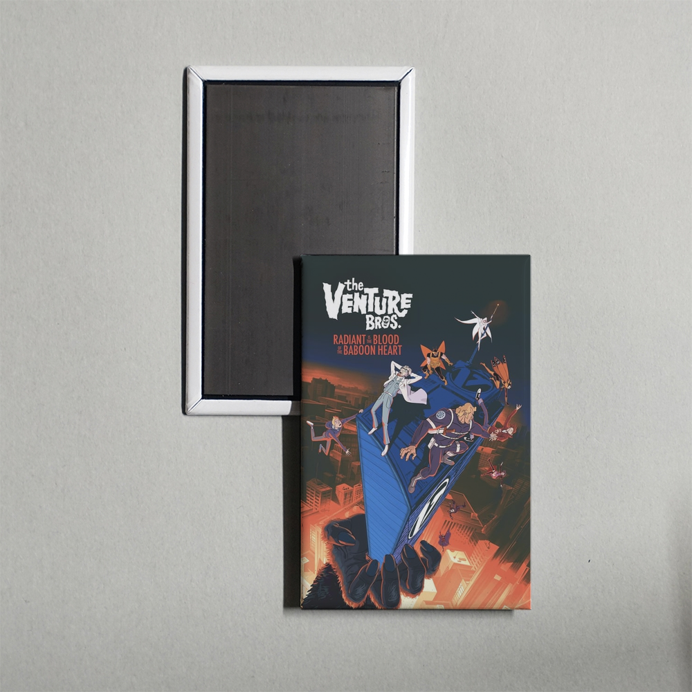The Venture Bros. Radiant Is the Blood of the Baboon Heart Mini Movie Fridge Magnet