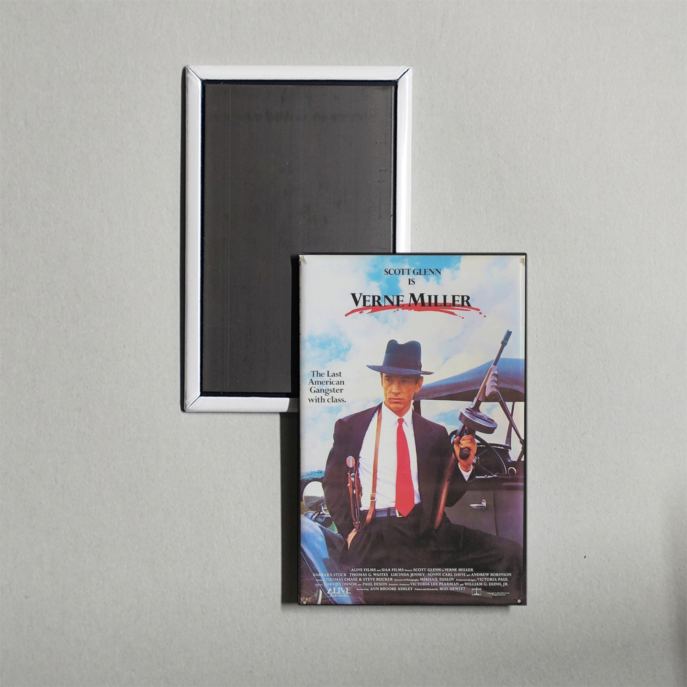 The Verne Miller Story Mini Movie Fridge Magnet
