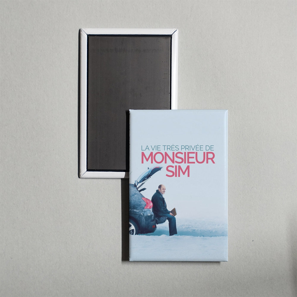 The Very Private Life of Mister Sim Mini Movie Fridge Magnet