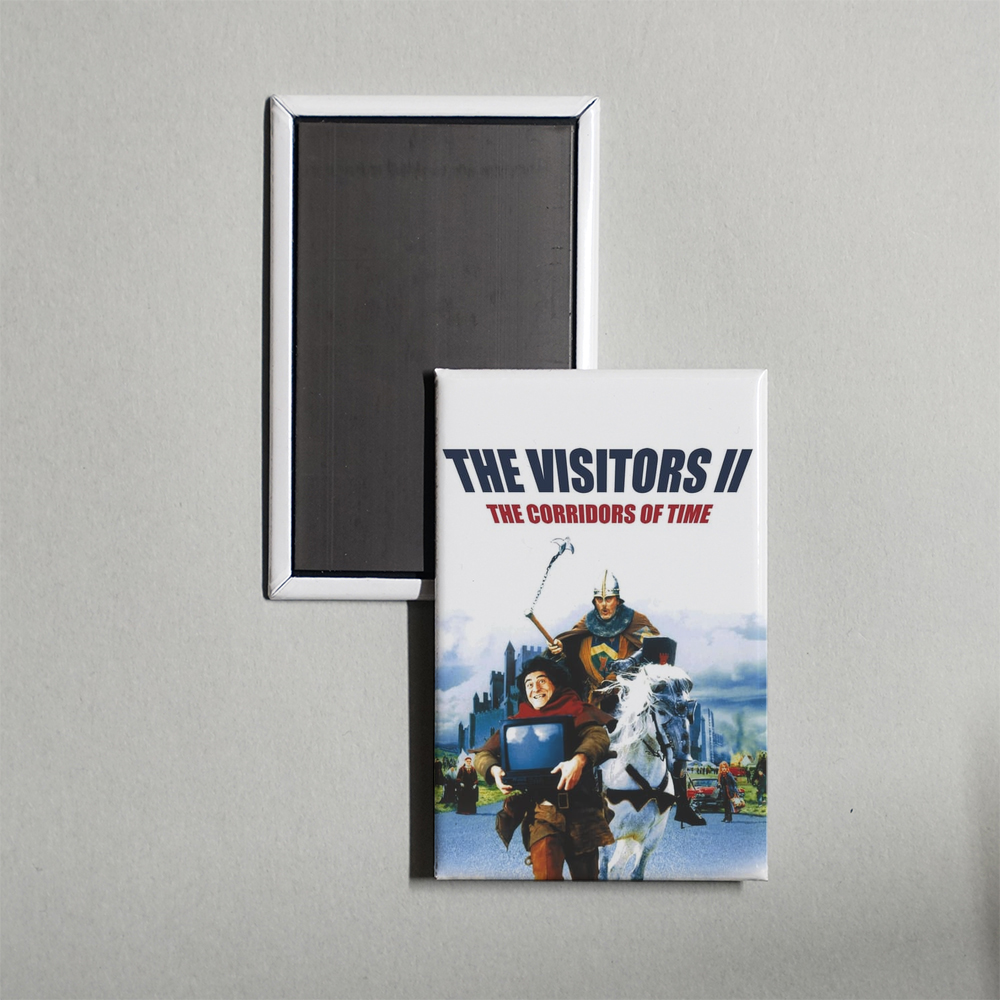 The Visitors II The Corridors of Time Mini Movie Fridge Magnet