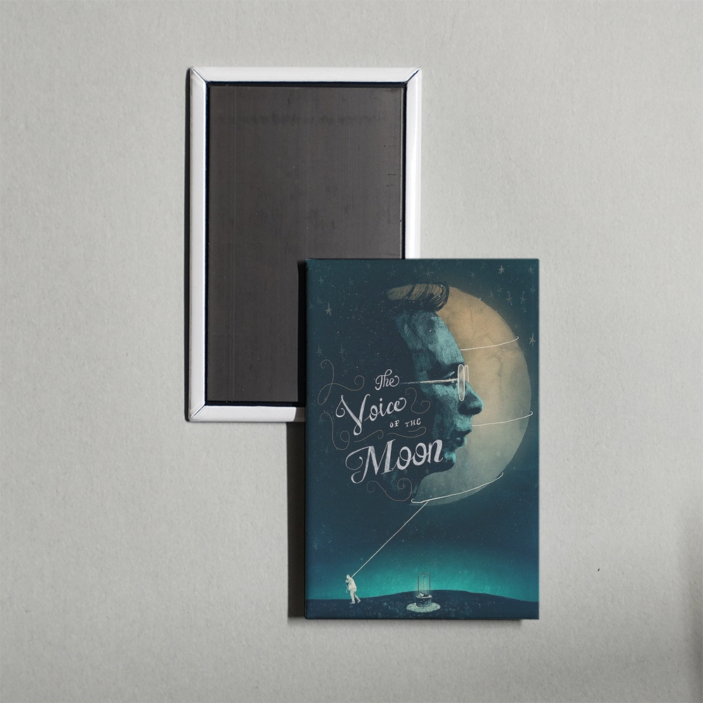 The Voice of the Moon Mini Movie Fridge Magnet