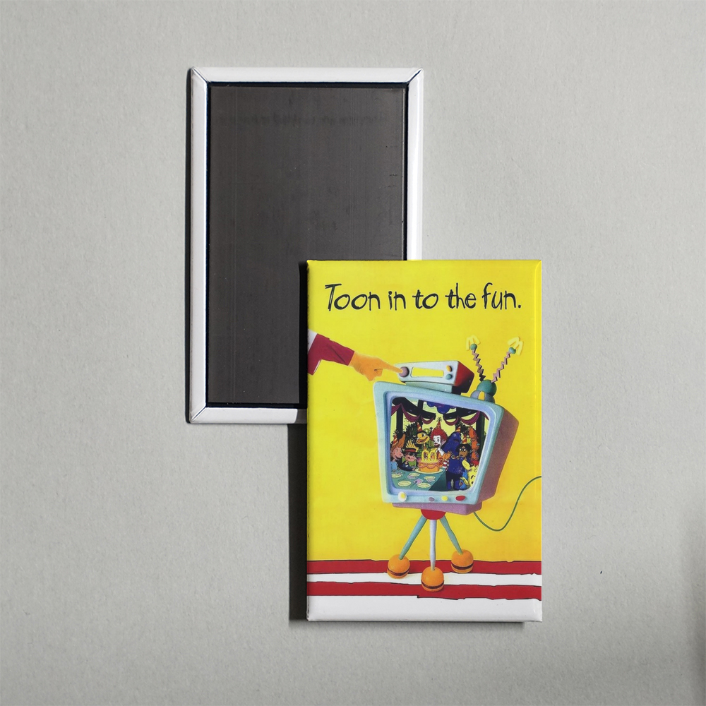The Wacky Adventures of Ronald McDonald TV Show Fridge Magnet