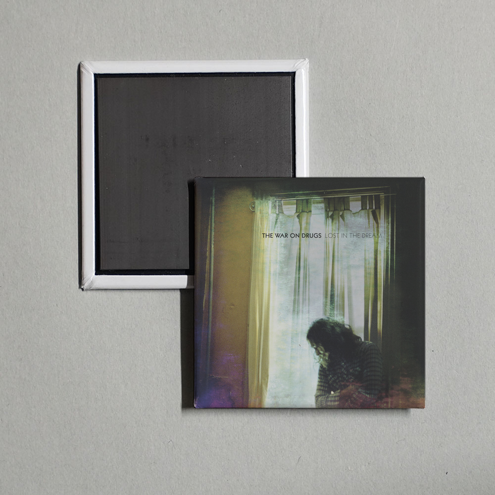 The War On Drugs - Lost In The Dream Album Cover Fridge Magnet