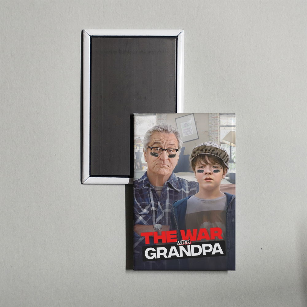 The War with Grandpa Mini Movie Fridge Magnet