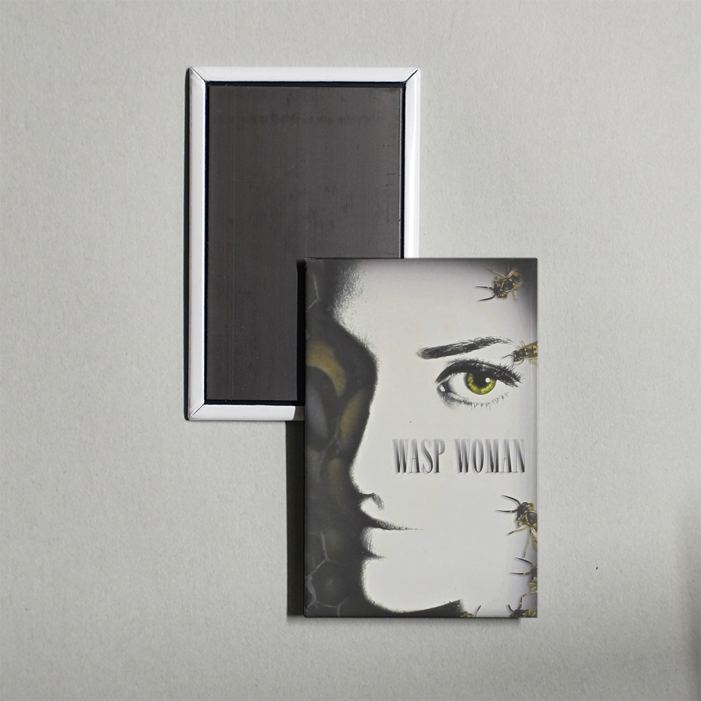 The Wasp Woman Mini Movie Fridge Magnet