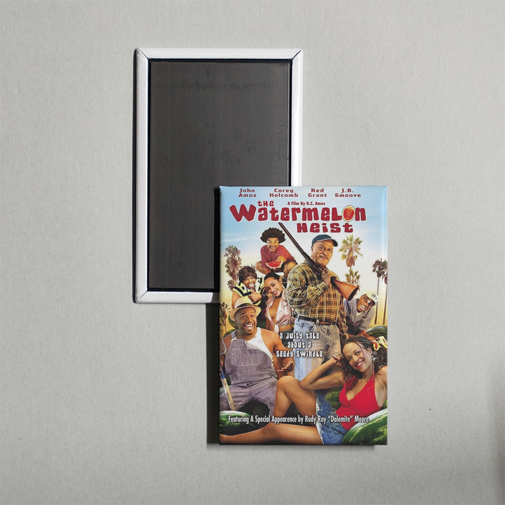 The Watermelon Heist Mini Movie Fridge Magnet