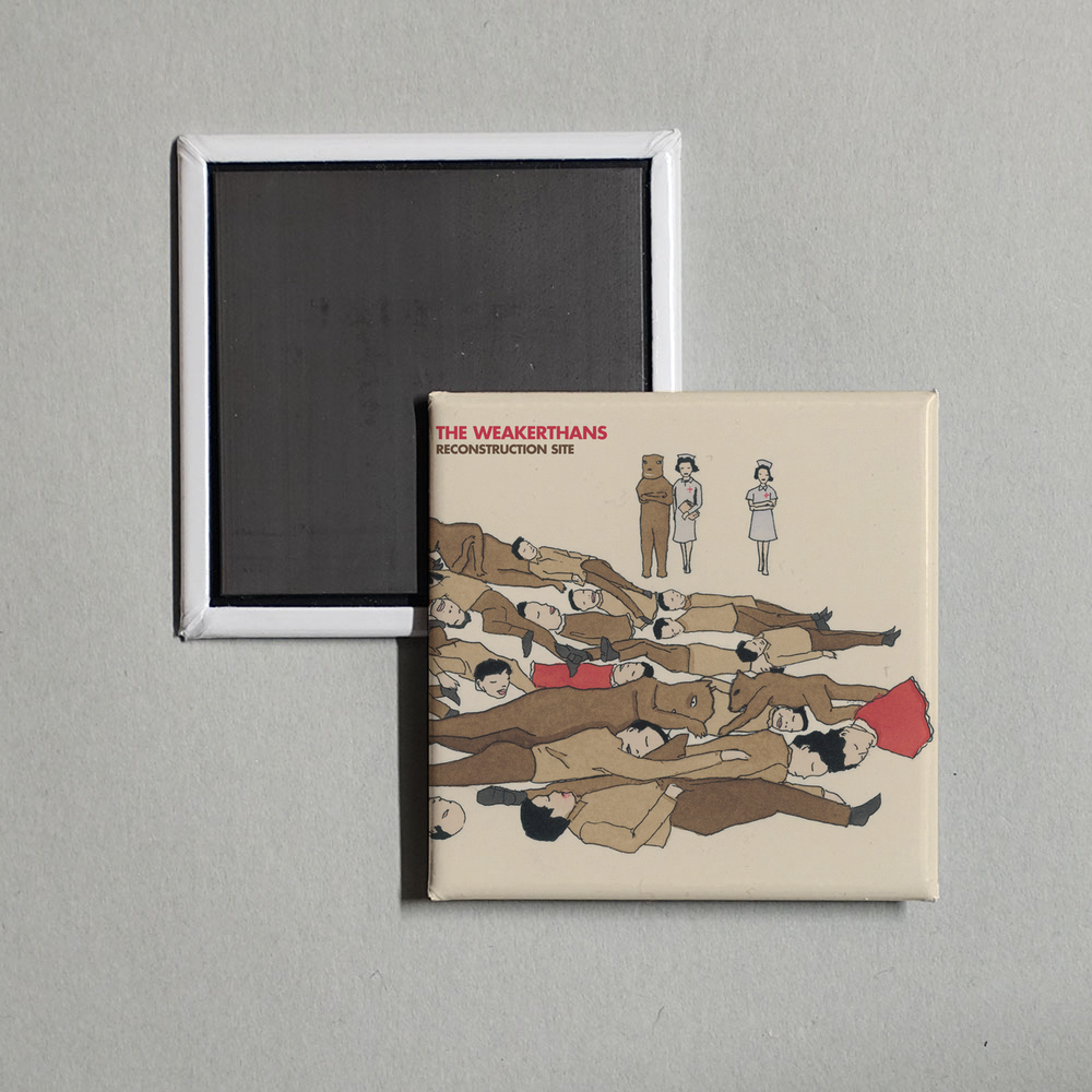 The Weakerthans - Reconstruction Site Album Cover Fridge Magnet