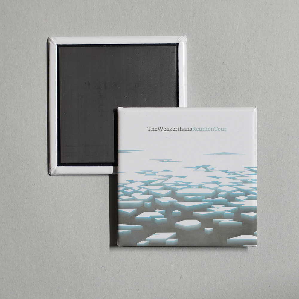 The Weakerthans - Reunion Tour Album Cover Fridge Magnet