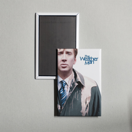 The Weather Man Mini Movie Fridge Magnet