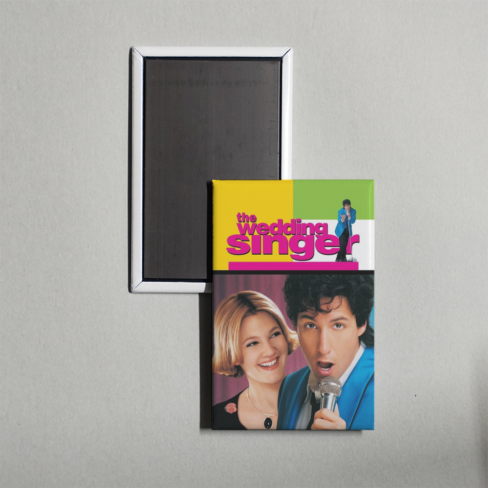 The Wedding Singer Mini Movie Fridge Magnet