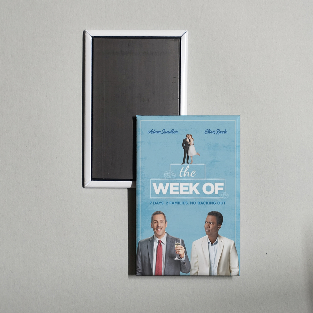The Week Of Mini Movie Fridge Magnet
