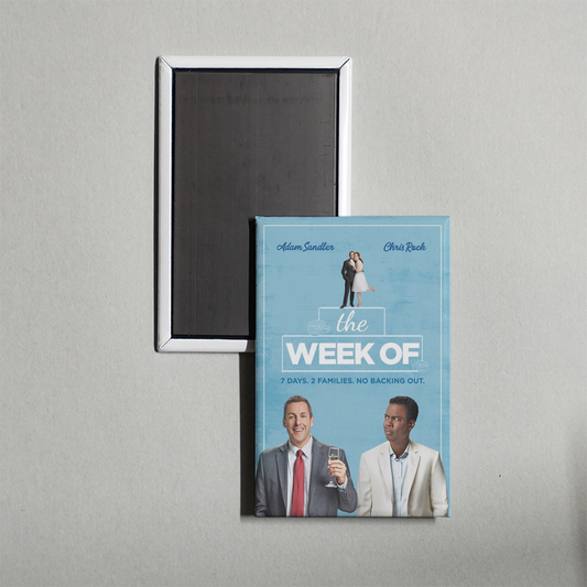 The Week Of Mini Movie Fridge Magnet