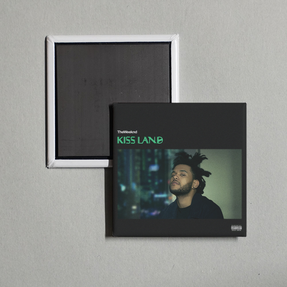 The Weeknd - Kiss Land Album Cover Fridge Magnet