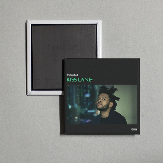 The Weeknd - Kiss Land Album Cover Fridge Magnet