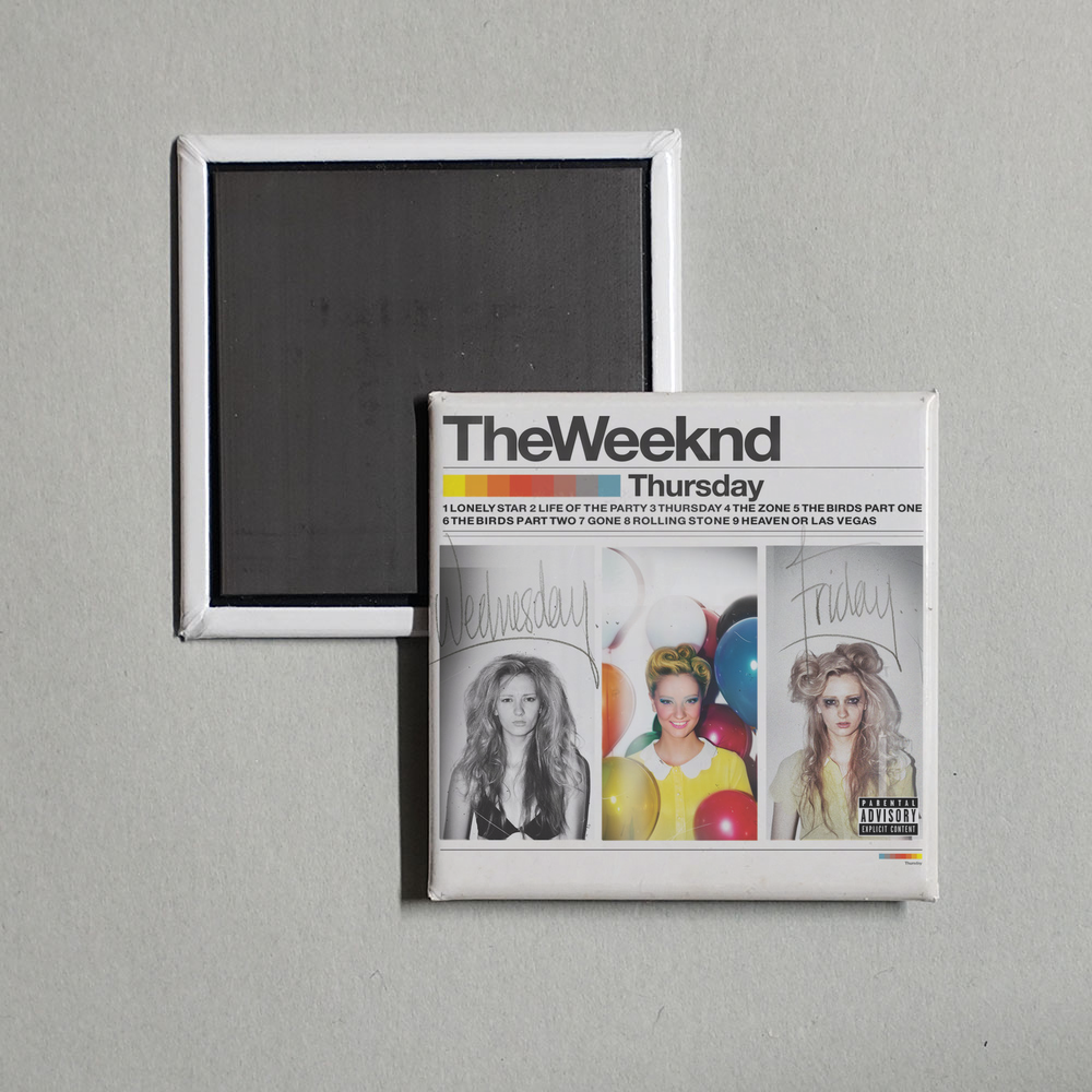 The Weeknd - Thursday (Original) Album Cover Fridge Magnet