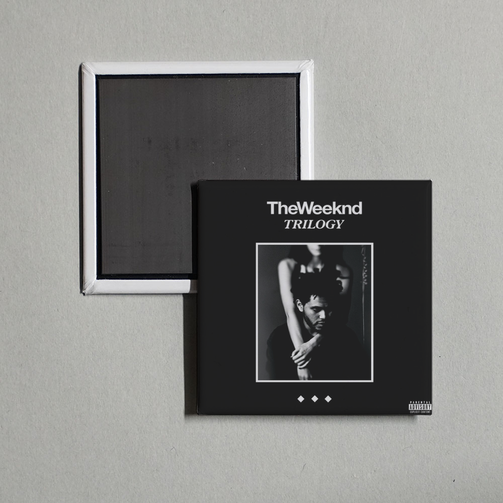 The Weeknd - Trilogy Album Cover Fridge Magnet