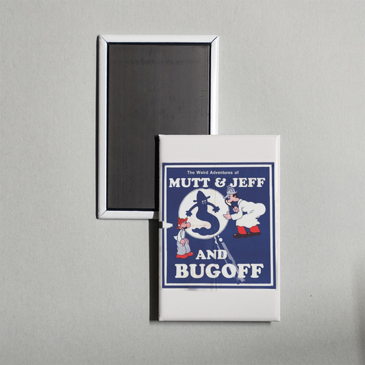 The Weird Adventures of Mutt & Jeff and Bugoff Mini Movie Fridge Magnet