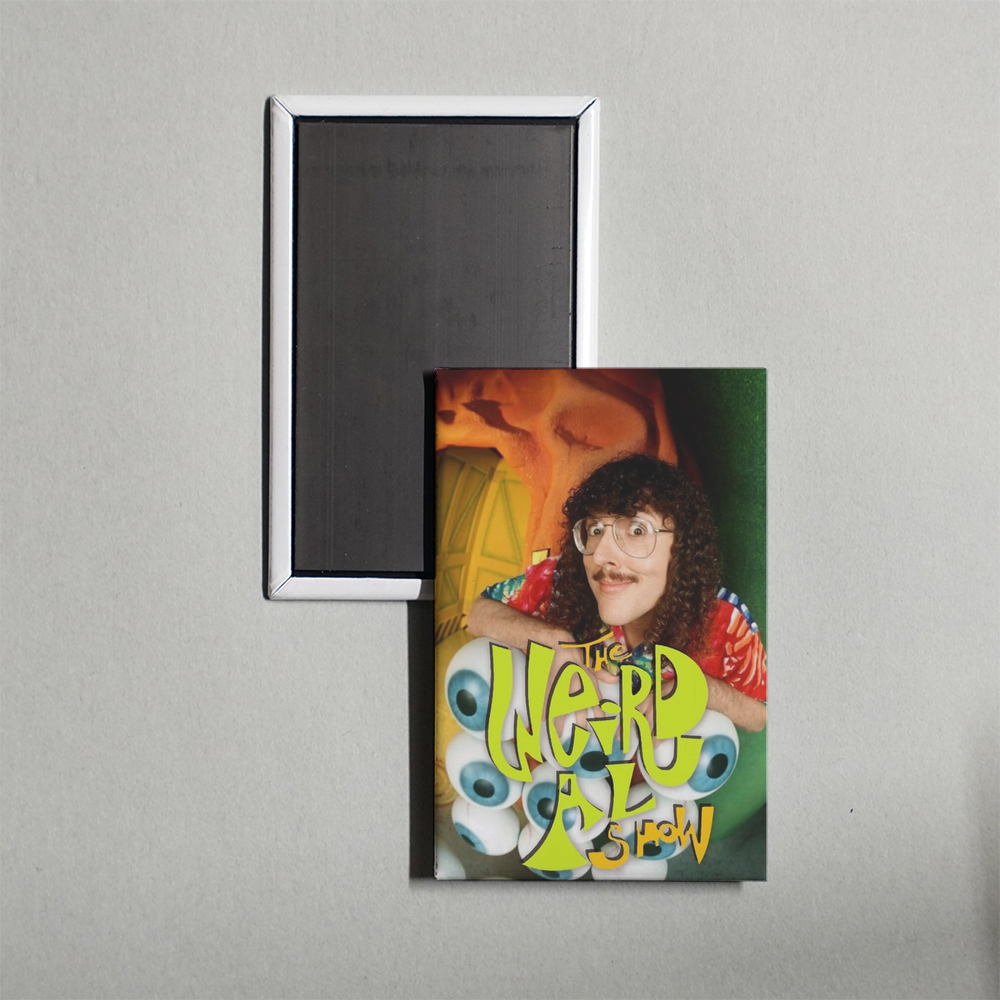 The Weird Al Show TV Show Fridge Magnet