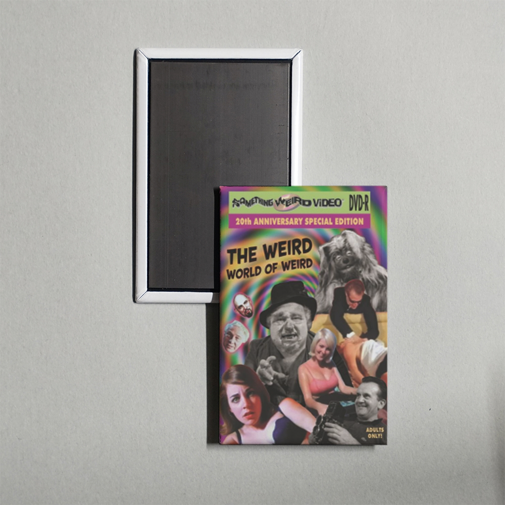 The Weird World of Weird Mini Movie Fridge Magnet