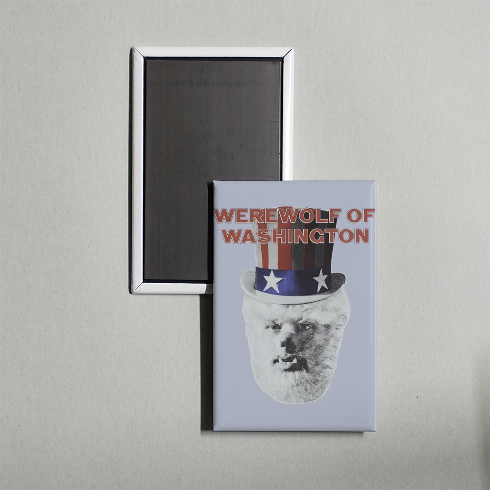The Werewolf of Washington Mini Movie Fridge Magnet
