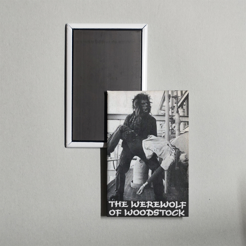 The Werewolf of Woodstock Mini Movie Fridge Magnet
