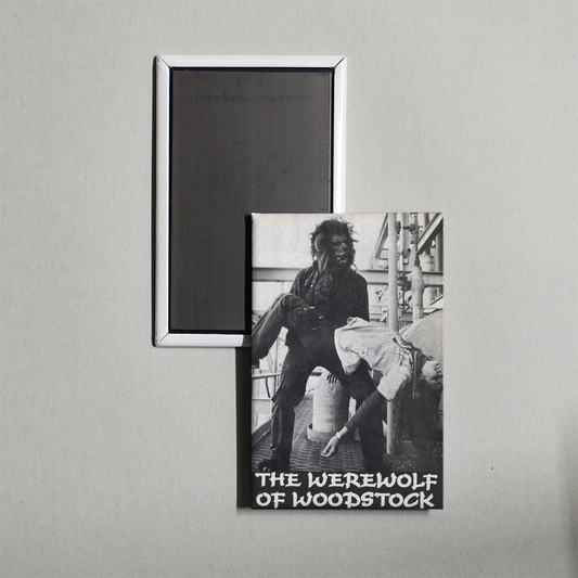 The Werewolf of Woodstock Mini Movie Fridge Magnet