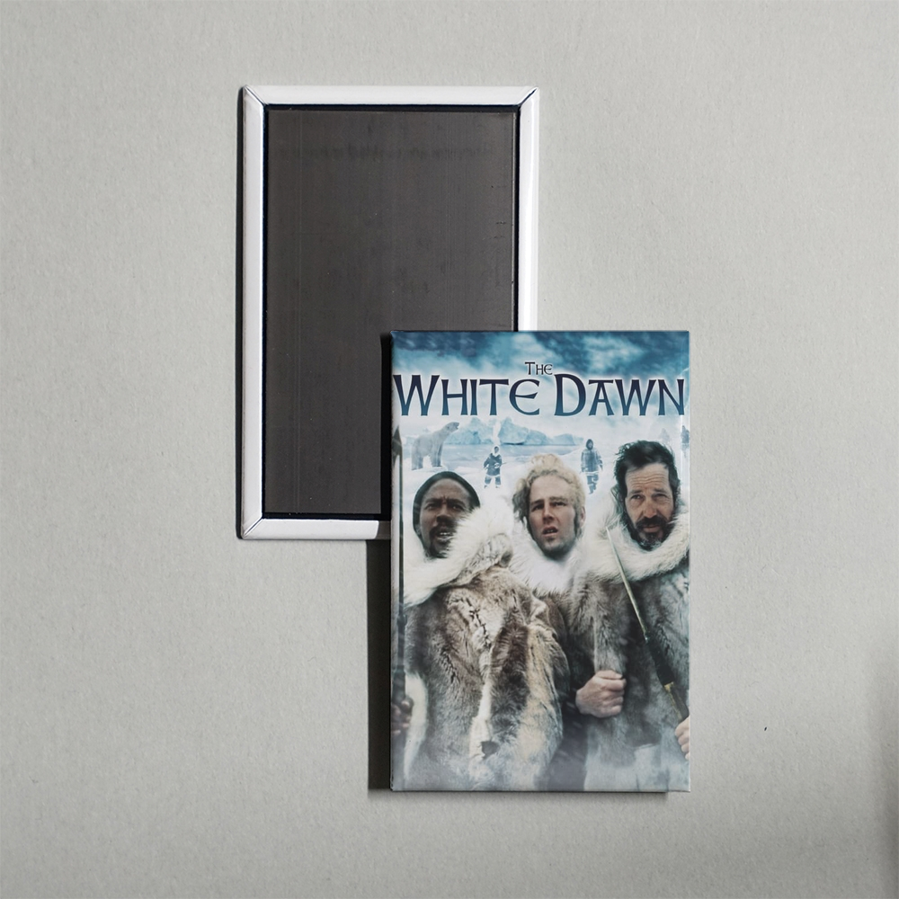 The White Dawn Mini Movie Fridge Magnet
