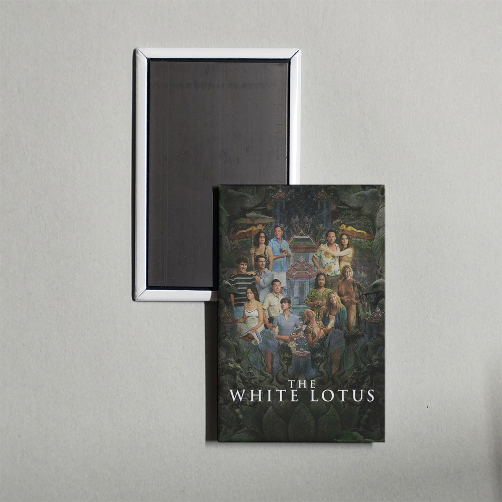 The White Lotus TV Show Fridge Magnet
